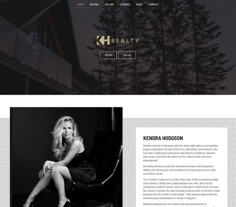 Kendra Hodgson website